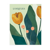 Blossoms Congrats Card